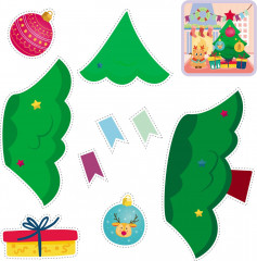 Набор для вырезания и оформления «С праздником!» - Фото 1