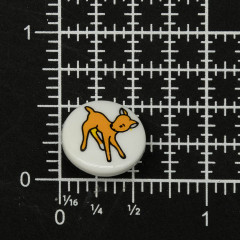 Набор пуговиц на ножке «Олененок» - Фото 1