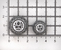 Набор пуговиц костюмных на ножке - Фото 3