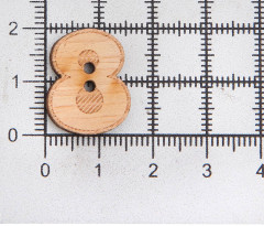 Набор пуговиц-фигурок «Цифра 8» - Фото 2