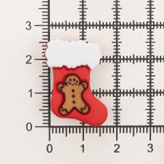 Набор пуговиц-фигурок «Чулок для подарков» - Фото 2