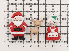 Набор пуговиц-фигурок «Мистер и Миссис Клаус» - Фото 3