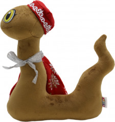 Мягкая игрушка «Змея в тюбетейке» - Фото 4