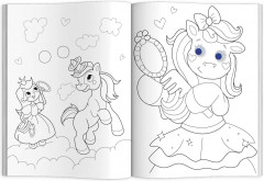 Раскраска «Пони и единороги» - Фото 1