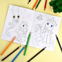 Раскраска «Пони и единороги» - Фото 3