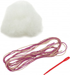 Набор для шитья игрушки из фетра «Куколка» - Фото 8