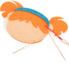 Набор для шитья игрушки из фетра «Куколка» - Фото 10