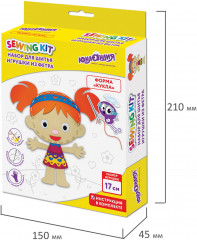 Набор для шитья игрушки из фетра «Куколка» - Фото 12