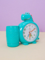 Часы-будильник с подставкой для канцелярии «Dinosaur» - Фото 2