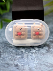 Контейнер для контактных линз «Bear heart» - Фото 1