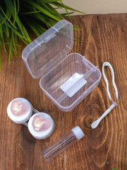 Контейнер для контактных линз «Glass heart» - Фото 1