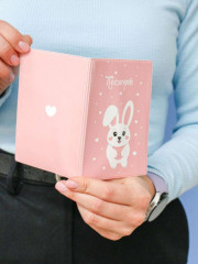 Обложка для паспорта «Love bunny» - Фото 1