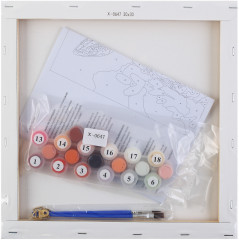 Картина по номерам «Красочный оленёнок» - Фото 3