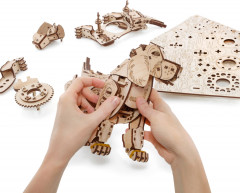 Конструктор деревянный 3D «Механический щенок» - Фото 5