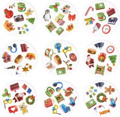 Игра настольная «Новый год: Дуббль 3D» - Фото 2