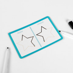 Набор нейропсихологический пиши-стирай «Рисуй двумя руками. Шаг 1» - Фото 4