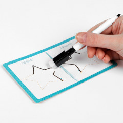 Набор нейропсихологический пиши-стирай «Рисуй двумя руками. Шаг 1» - Фото 5