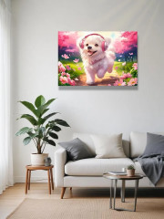 Пазл «Щенок на прогулке» - Фото 3