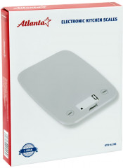 Весы кухонные электронные ATH-6198 - Фото 4