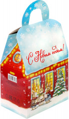 Коробка для конфет «Домик. Уютный Новый год» - Фото 1