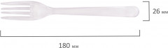 Набор вилок одноразовых - Фото 7