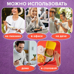 Набор вилок одноразовых - Фото 9