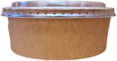 Набор контейнеров картонных с крышкой «Pure kraft» - Фото 3