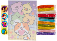 Картина из песка и блесток «Любимки» - Фото 1