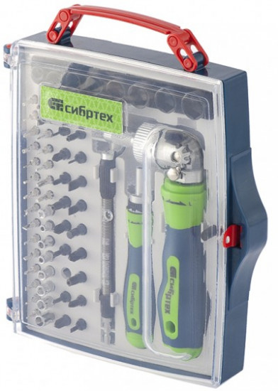 Отвертки реверсивные с набором бит, торцевых головок