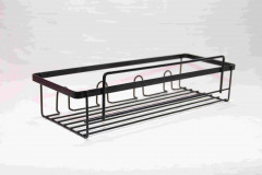 Полка для ванной комнаты прямоугольная прямая - Фото 4