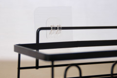 Полка для ванной комнаты прямоугольная прямая - Фото 5