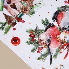 Виниловые наклейки на окна «Снегири» - Фото 2