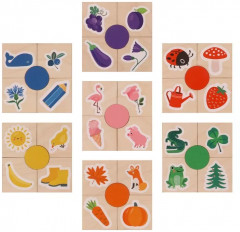 Набор пазлов «Подбери цвета» - Фото 2