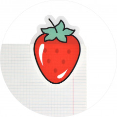 Набор стикеров-закладок «Клубника» - Фото 2