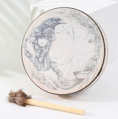 Бубен с колотушкой «Ворон» - Фото 1