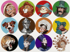 Гуашь с наклейками - Фото 5