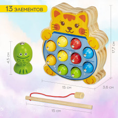 Сортер-рыбалка «Кот» - Фото 3