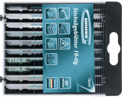 Полотна для электролобзика универсальный (10 шт.) - Фото 1