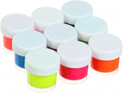 Набор красок по ткани акриловых флуоресцентных - Фото 3