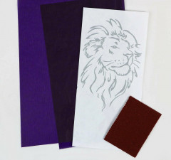 Набор для выжигания по дереву «Отважный лев» - Фото 2