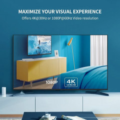 Конвертер HDMI на DisplayPort Adapter MM107 - Фото 5