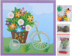 Мозаика из пайеток «Велосипед» - Фото 2