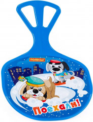 Санки «Ледянка» №3 с наклейкой V2 - Фото 1