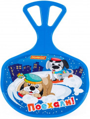 Санки «Ледянка» №3 с наклейкой V2 - Фото 2