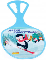 Санки «Ледянка» №3 с наклейкой V2 - Фото 1
