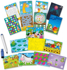 Игра с маркером «Пиши и вытирай. Жираф. Базовый уровень» - Фото 2