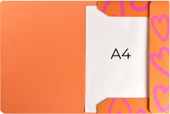 Папка для документов «Сердца» - Фото 2