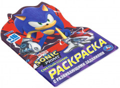 Раскраска с развивающими заданиями «Смелый Соник» - Фото 6