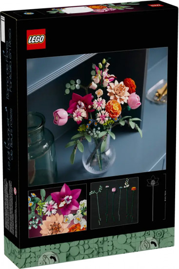 Конструктор LEGO® 10342 Красивый букет розовых цветов
