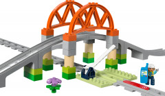 Конструктор Duplo 10426 Набор для расширения: мост и рельсы. Train Bridge and Tracks Expansion Set - Фото 1